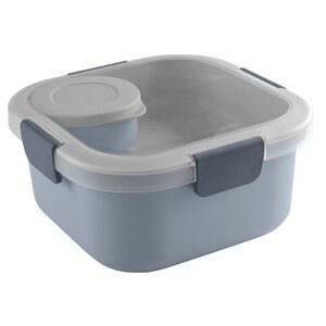 Sunware Sunware Sigma Home - Kit de la nourriture à déjeuner - Kit 3-Parties - Minibakje, plateau et grote Bak - Bleu