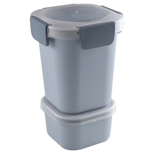 Sunware Sunware Sigma Home - Food To Go Lunch Cup - Inkl. Separates Mini-Tablett – Blau