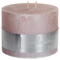 PTMD Candle Metallic Pink - 9 x 12 cm