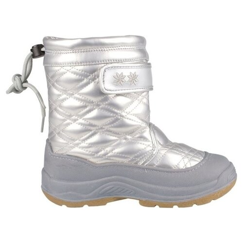 Wintergrip Wintergrip Quilt - Snow boots - Girls - Size 28 - Silver