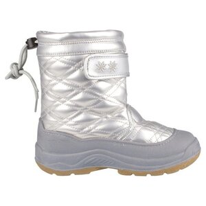 Wintergrip Winter -Grip Quilt - Snow boots - Girls - Silver - Size 29