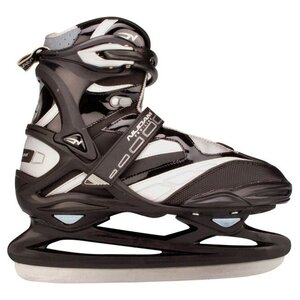 Nijdam Nijdam 3382 Pro Line Eishockey-Schlittschuh – Schlittschuhe – Unisex – Erwachsene – Schwarz – Größe 48