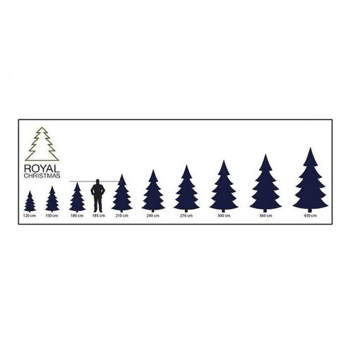 Royal Christmas Royal Christmas Weißer künstlicher Weihnachtsbaum Washington Promo 150 cm