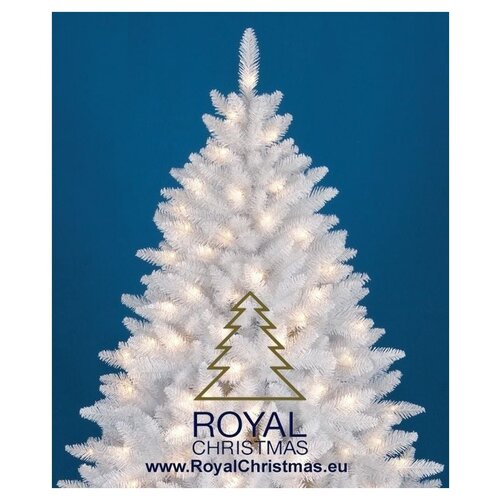 Royal Christmas Royal Christmas Weißer künstlicher Weihnachtsbaum Washington Promo 210 cm mit LED