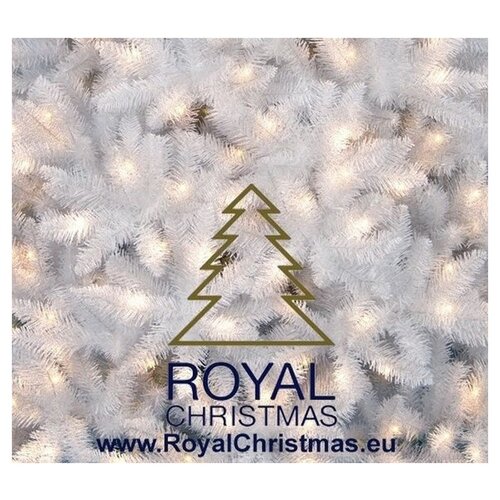 Royal Christmas Royal Christmas Sapin de Noël Artificiel Blanc Washington Promo 210cm avec LED