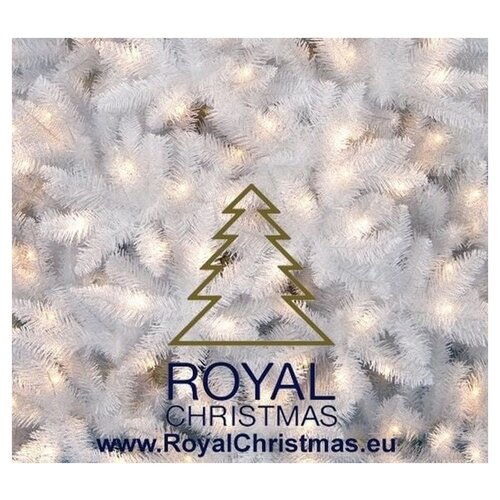 Royal Christmas Royal Christmas Sapin de Noël Artificiel Blanc Washington Promo 240cm avec LED