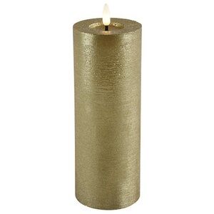 Countryfield Countryfield LED Stub candle Rustic 20 cm - Gold