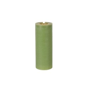 Countryfield Countryfield LED Stub candle Rustic 20 cm - Light green