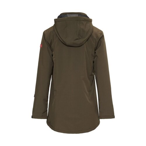 Nordberg Nordberg - Astera Softshell Outdoorjas - Dames - Legergroen - Maat M