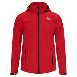 Nordberg Nordberg Eldgrim - Softshell Outdoor Sommerjacke Herren - Rot - Größe M