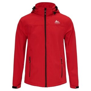 Nordberg Nordberg Eldgrim - Softshell Outdoor Summer Jacket Men - Red - Size XL