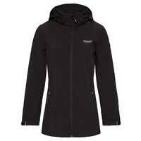 Nordberg Iris - Softshell Outdoor Zomerjas Dames - Zwart - Maat M