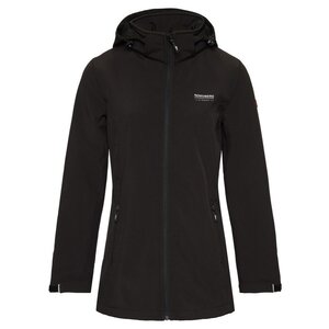 Nordberg Nordberg Iris - Softshell Outdoor Zomerjas Dames - Zwart - Maat M