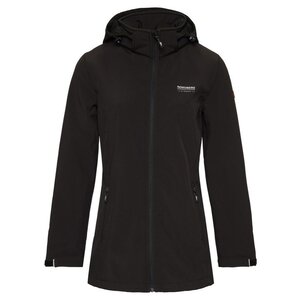 Nordberg Nordberg Iris - Softshell Outdoor Sommerjacke Damen - Schwarz - Größe XL