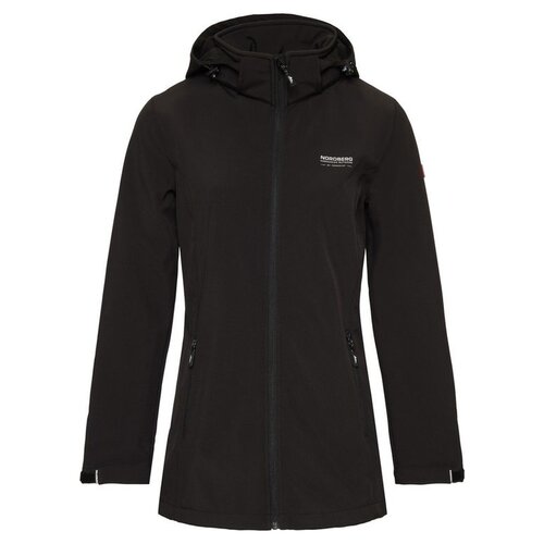 Nordberg Nordberg Iris - Softshell Outdoor Sommerjacke Damen - Schwarz - Größe XL