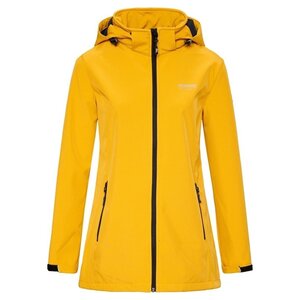 Nordberg Outdoor Nordberg Iris - Softshell Outdoor Zomerjas Dames - Geel - Maat M
