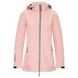 Nordberg Nordberg Ronda - Softshell Outdoor Sommerjacke Damen - Pink Melange - Größe S