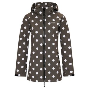 Nordberg Outdoor Nordberg Polka Dot Half Ladies Softshell - Color Green - Size M