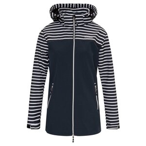 Nordberg Nordberg Maddy - Softshell Outdoor Summer Jacket Ladies - Navy Stripe - Size M