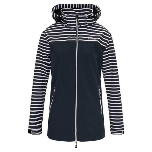 Nordberg Nordberg Maddy - Softshell Outdoor Summer Jacket Dames - Navy Stripe - Taille M