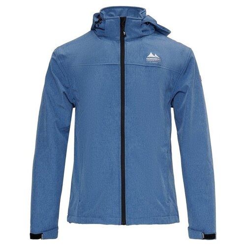 Nordberg Nordberg Kjeld - Softshell Outdoor Zomerjas Heren - Navy Melange - Maat 4XL Nordberg Nordberg Kjeld - Softshell Outdoor Zomerjas Heren - Navy Melange - Maat 4XL