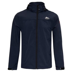 Nordberg Outdoor Nordberg Kjeld - Softshell Outdoor Sommerjacke Herren - Navy/Dunkelblau Melange - Größe 4XL