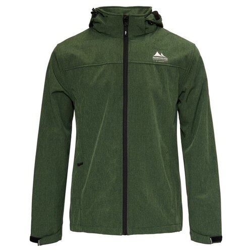 Nordberg Nordberg Kjeld - Softshell Outdoor Zomerjas Heren - Groen Melange - Maat M