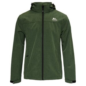 Nordberg Nordberg Kjeld - Softshell Outdoor Zomerjas Heren - Groen Melange - Maat XXL