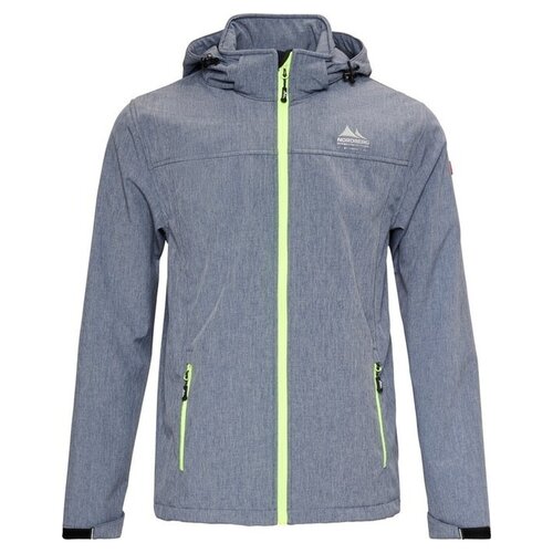 Nordberg NORDBERG MATS - Softshell Outdoor Summer Veste Men - Ocean Blue / Grey Melange - Taille 3xl