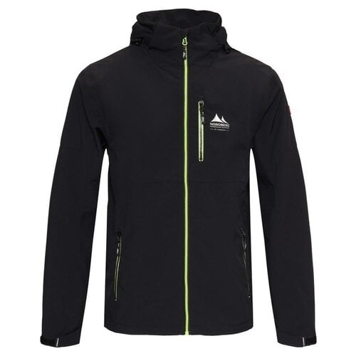 Nordberg Nordberg Dag - Softshell Outdoor Sommerjacke Herren - Schwarz - Größe M