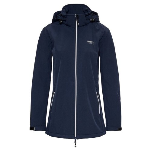 Nordberg Nordberg Ronda - Softshell Outdoor Summer Jacket Ladies - Navy/Dark blue blend - Size S