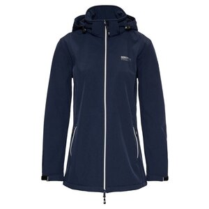 Nordberg Outdoor Nordberg Ronda - Chaqueta softshell de verano para mujer - Azul marino/azul oscuro jaspeado - Talla XL
