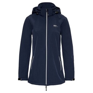 Nordberg Nordberg Ronda - Softshell Outdoor Sommerjacke Damen - Navy/Dunkelblau Melange - Größe 3XL