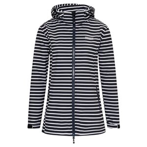 Nordberg Nordberg Breton - Softshell Outdoor Summer Jacket Ladies - Navy/Dark blue striped - Size S