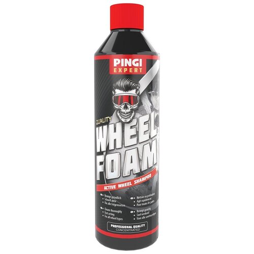 Pingi Automotive Premium Wheel Foam Reinigungskit 500 ml einschließlich Sprühpistole