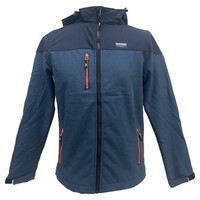 Nordberg Lark - Softshell Outdoor Sommer Frauen Kinder - Blue Melange - Größe 128