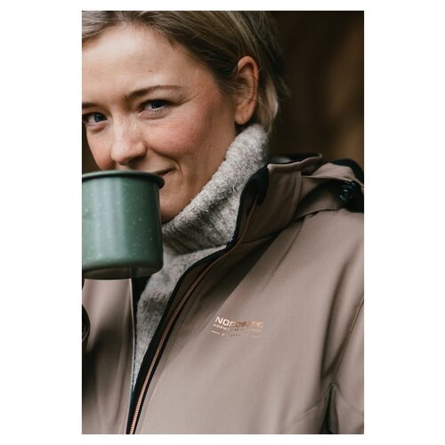 Nordberg Nordberg Astera Winter Jacket - Mesdames - Softshell - Taupe - Size 3XL