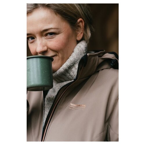 Nordberg Nordberg Astera Winter Jacket - Mesdames - Softshell - Taupe - Size 4XL