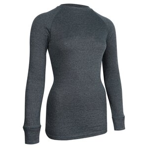 Heat Keeper Heat Keeper Thermoshirt Ladies - Color Gray - Long Sleeve - Size L