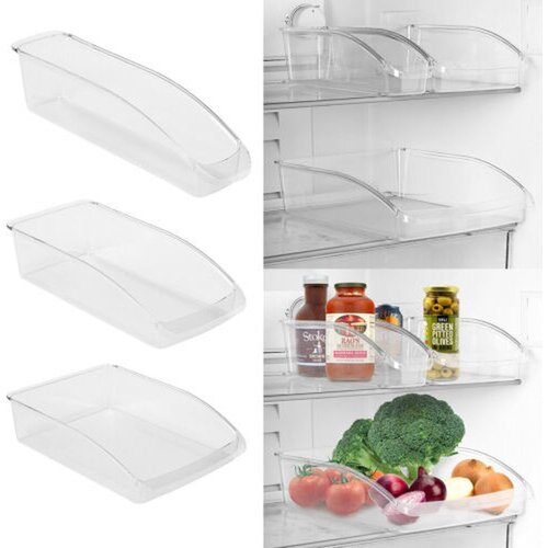 Excellent Houseware Refrigerator Storage Bin Set Of 3