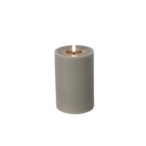 Countryfield Countryfield LED Stub candle Rustic 15 cm - Gray