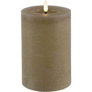 Countryfield Country LED Stub Candle Rustique 15 cm - Beige