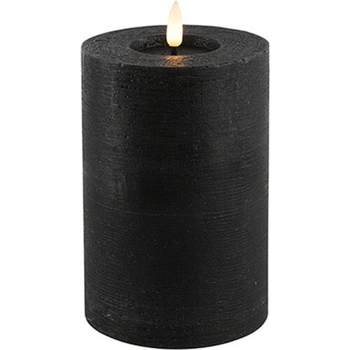 Countryfield Countryfield LED Stub candle Rustic 15 cm - Black