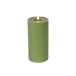 Countryfield Countryfield LED Stub candle Rustic 20 cm - Light green