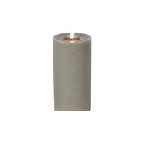 Countryfield LED Stub candle Rustic 20 cm - Gray