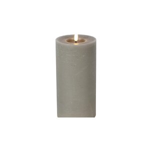Countryfield Countryfield LED Stub candle Rustic 20 cm - Gray