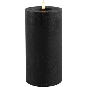 Countryfield Countryfield LED Stub candle Rustic 20 cm - Black