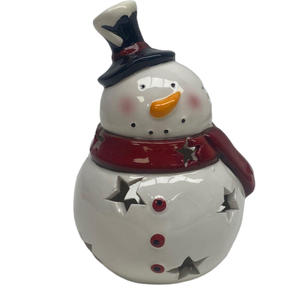 Melinera Melinera Decorative Snowman with LED Warm White