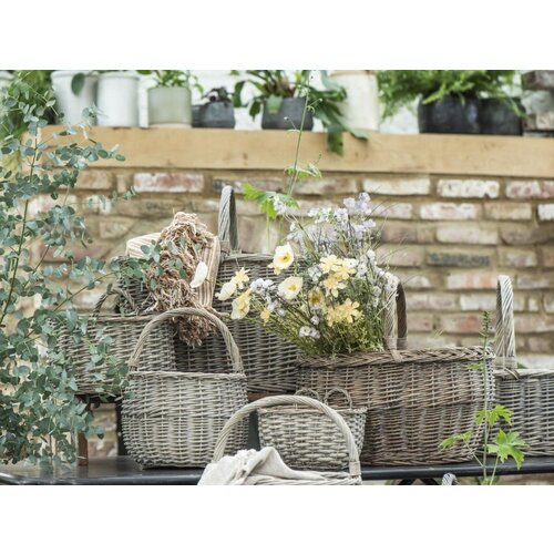 Panier wilg beige Ø23 cm - hauteur 10 cm