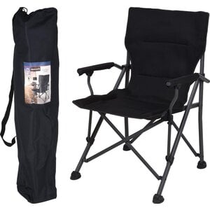 Silla de camping/silla plegable Redcliffs negra Silla de camping/silla plegable Redcliffs negra